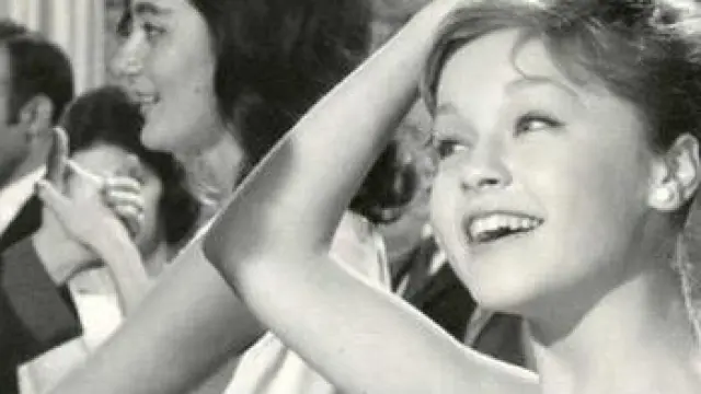 Pepa Flores, cuando era Marisol, en una de sus películas de juventud.