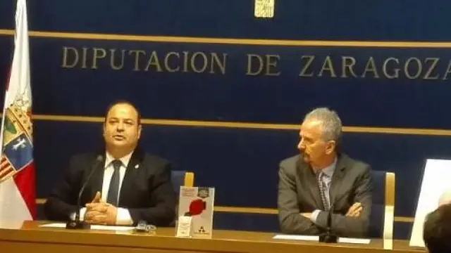 Presentación de la campaña este lunes en la sede de la DPZ, en Zaragoza.
