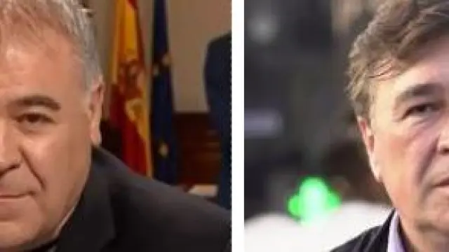 El periodista García Ferreras y Guitarte, diputado de Teruel Existe, ¿un parecido razonable?