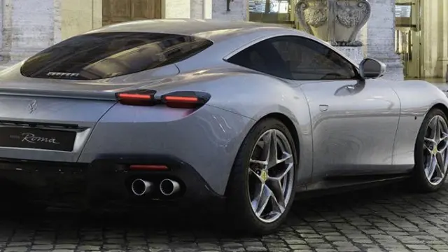 El nuevo coupé de la marca italiana, el Ferrari Roma, llega con 620 caballos de motor.