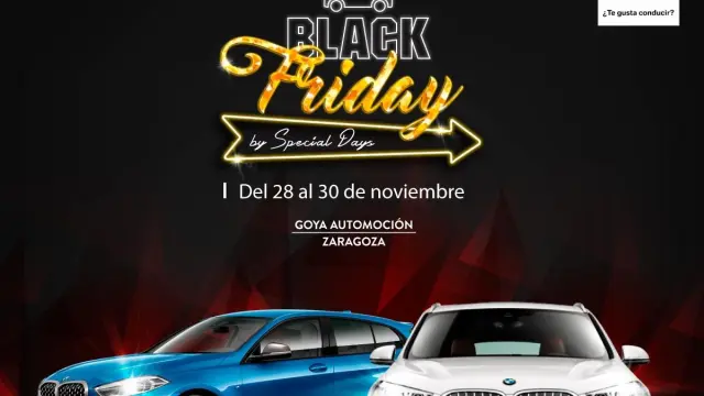 El 'Black Friday by Special Days' llega a Goya Automoción.