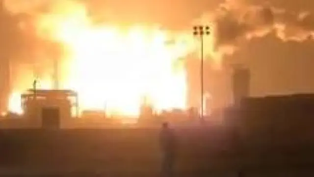 Explosión en una planta química en Texas (Estados Unidos).