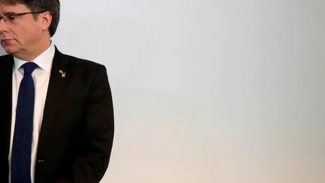 Carles Puigdemont en Berlín.