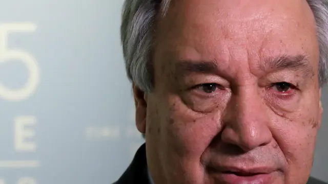 El secretario general de las Naciones Unidas, Antonio Guterres.