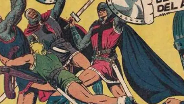 Una de las portadas clásicas, en formato apaisado, del cómic de Gago.