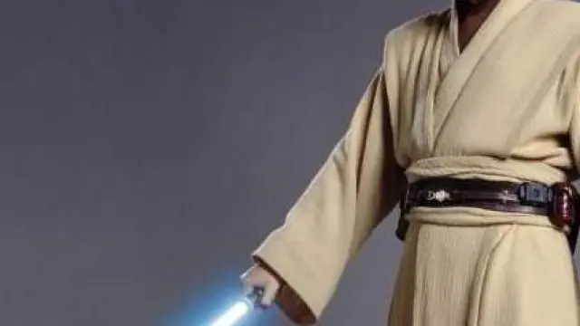 Ewan Mcgregor como Obi wan Kenobi.
