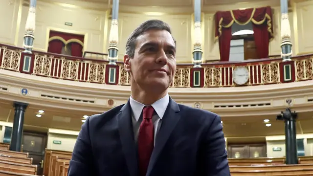 Pedro Sánchez, investido presidente del Gobierno en segunda votación.