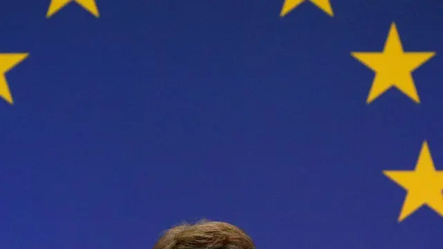 El presidente del Consejo Europeo, Charles Michel, en una comparecencia de este viernes.