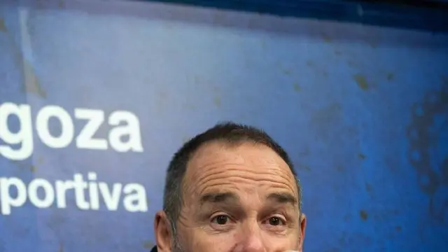 Víctor Fernández, en rueda de prensa en la Ciudad Deportiva.