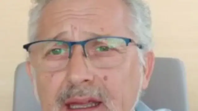 El alcalde de Pastriz, José Miguel Ezquerra, en un momento del vídeo.
