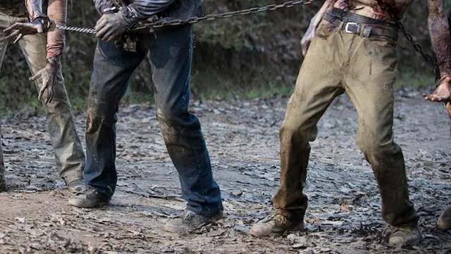 Walkers - The Walking Dead _ Season 6, Episode 16 - Photo Credit: Gene Page/AMC . [[[HA ARCHIVO]]]
