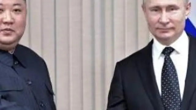 Putin y Kim se reunieron por primera vez el año pasado en Vladivostok.