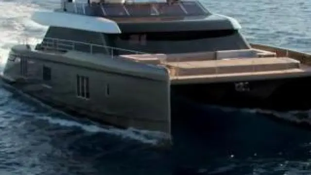 Un catamarán del modelo 80 Sunreef Power, como el de Rafa Nadal.