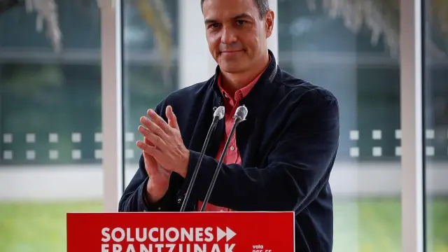 Sanchez arropa a Idoia Mendia en campaña electoral