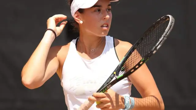 Marta Falceto, tenista zaragozana que estudia en EE. UU.