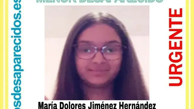 La asociación Sos Desaparecidos ha difundido una fotografía de la joven para ayudar a encontrarle.