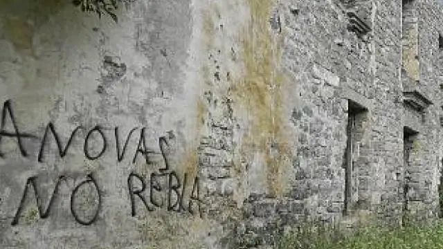 'Jánovas no rebla’ fue el lema empleado por sus vecinos en la lucha contra el desahucio.