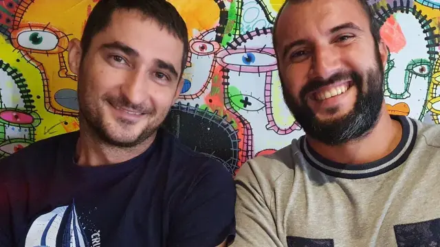 Constantin Bancila (37) y Daniel Ursa (30).