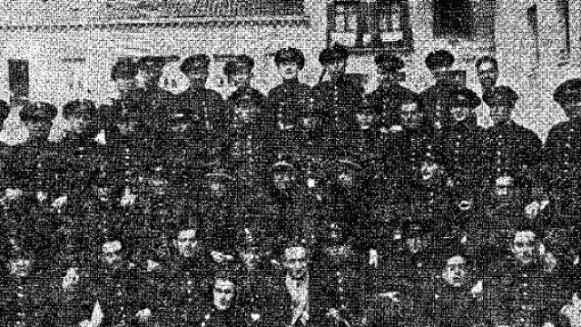 Guardias de Asalto, en imagen de Martín Chivite en el HERALDO de febrero de 1932