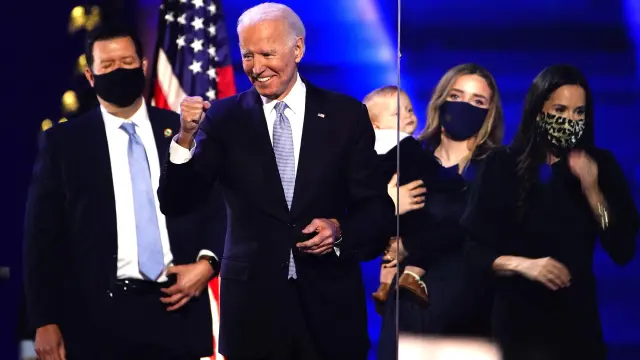 President-elect Joe Biden and Vice President-elect Kamala Harris celebration event