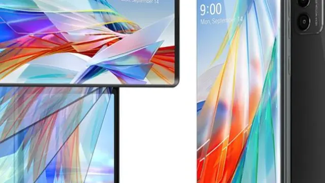 La pantalla del LG Wing gira para facilitar la multitaea y el consumo de contenido multimedia