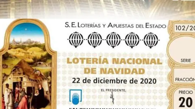 Lotería de Navidad 2020.