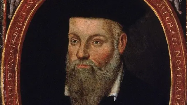 Retrato de Michel de Nôtre-Dame, Nostradamus, realizado por su hijo César hacia 1614