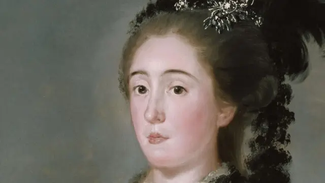 Retrato de la infanta María Teresa de Vallabriga realizado por Goya en 1783 y consercado en la Neue Pinakothek de Múnich