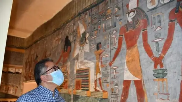 Egipto ha vuelto a abrir este 2 de enero la tumba de Ramses I en el Valle de los Reyes