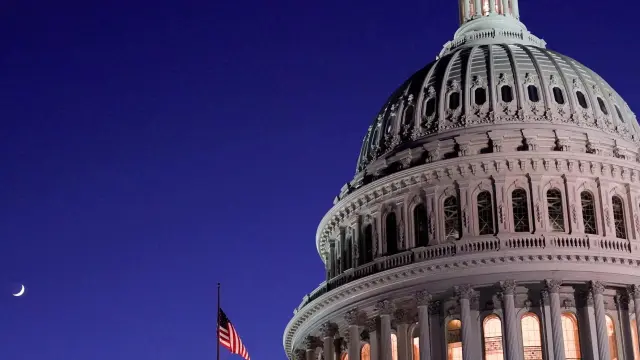 La cúpula del Capitolio, en Washington
