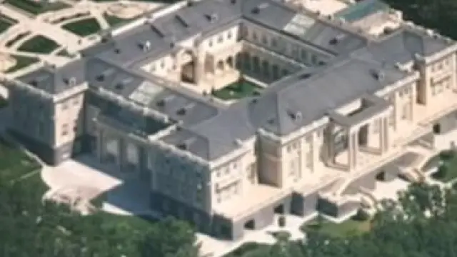 Captura del vídeo de YouTube sobre el supuesto palacio de Putin.