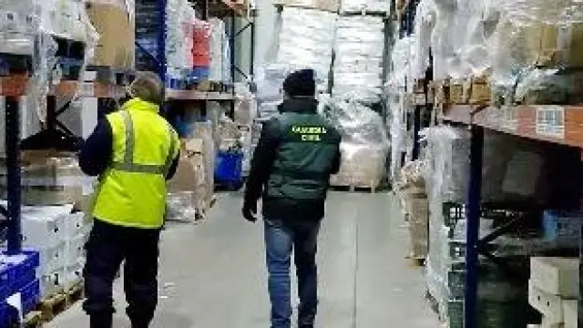 La Guardia Civil incauta más de 122.000 kilos de productos cárnicos.