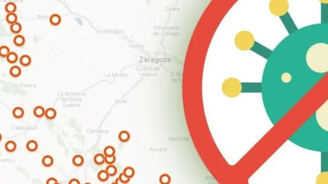 126 pueblos de Aragón sin casos de coronavirus