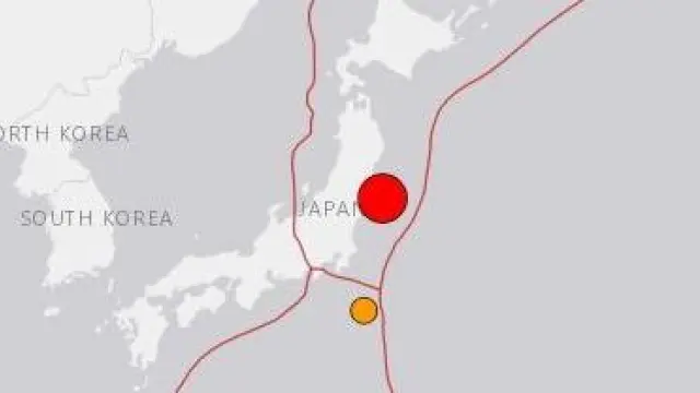 Registrado un terremoto de magnitud 7 cerca de Fukushima sin amenaza de tsunami.