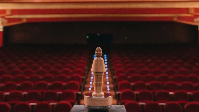 El Teatro Olimpia es uno de los escenarios del Festival de Cine de Huesca.
