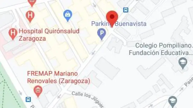 El accidente ha tenido lugar en la calle de Arzobispo Morcillo de Zaragoza.