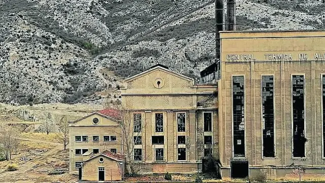 La central térmica de Aliaga (Teruel) fue una de las más modernas e importantes de España