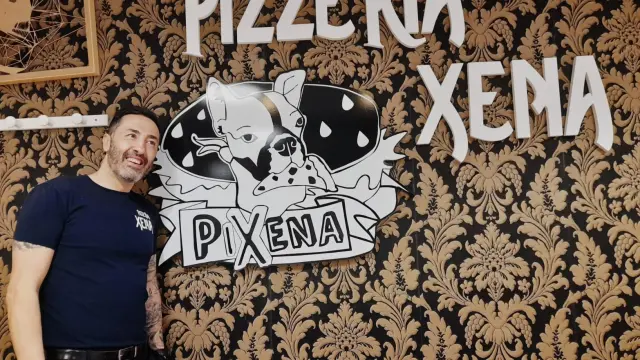 Gorka Prieto, de la pizzería Xena de Panticosa.
