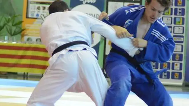 Imagen de archivo de un campeonato de judo celebrado en Jaca.