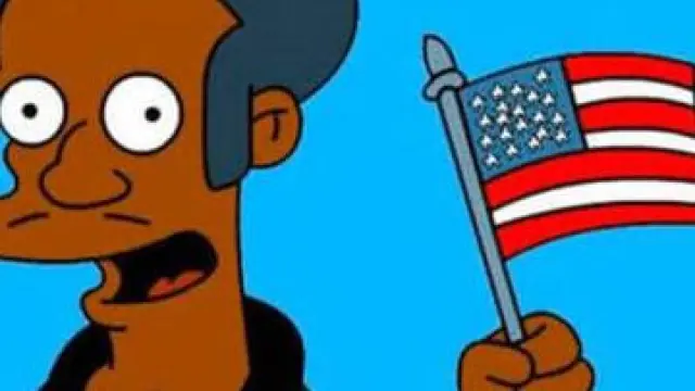 Apu, de la serie 'Los Simpson'