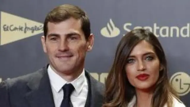 Iker Casillas y Sara Carbonero, en un acto promocional