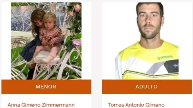 Tomás Antonio Gimeno y sus hijas, Anna y Olivia.