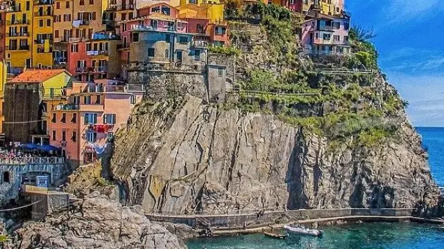 Manarola, una de las Cinque Terre en la costa de Liguria