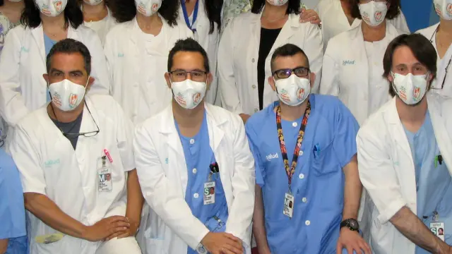 Miembros del equipo de Pediatría del Hospital Materno Infantil Miguel Servet de Zaragoza.