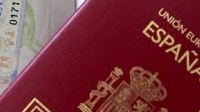 Imagen de archivo del pasaporte español