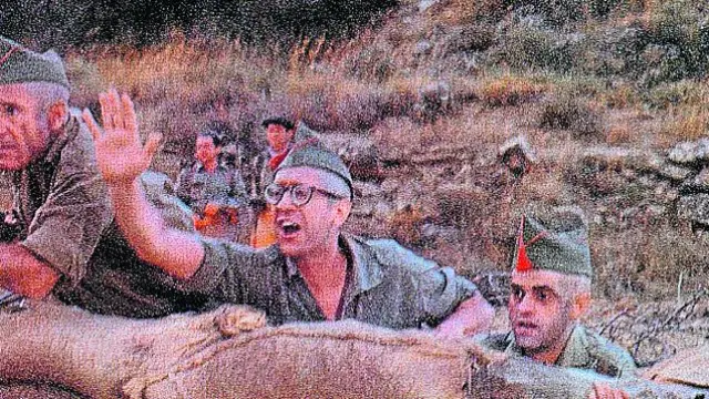 Un momento de la película ‘La vaquilla’, rodada por Berlanga en 1984.