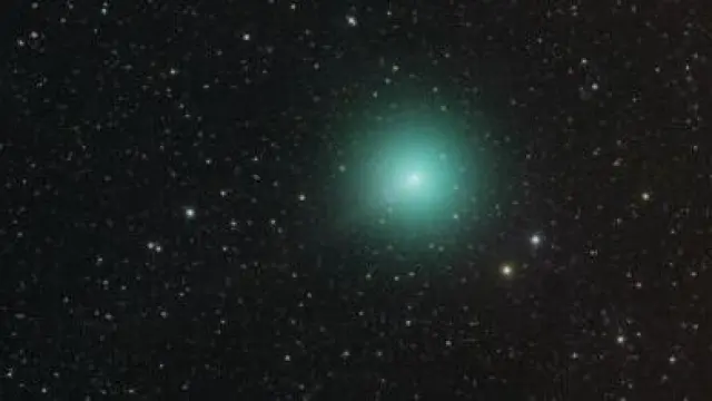El cometa 46P/Wirtanen, fotografiado el 29 de Noviembre de 2018.