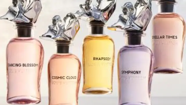 Los últimos perfumes de Vuitton, cuyos frascos ha diseñado Gerhy