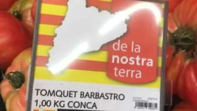 Polémica en las redes por un tomate de Barbastro ¿con origen catalán?