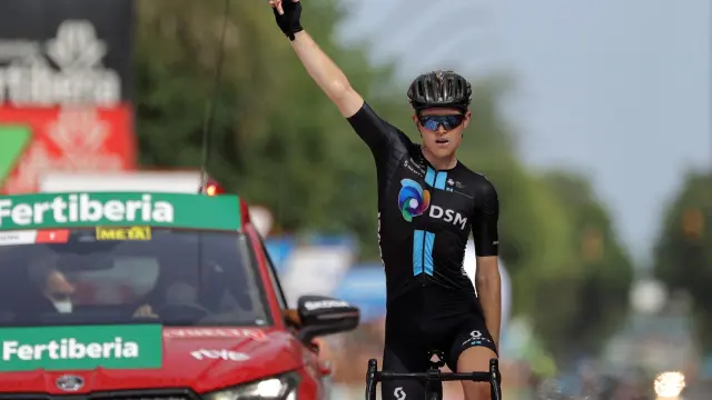 El australiano Michael Storer (DSM) ganó en solitario la décima etapa de la Vuelta